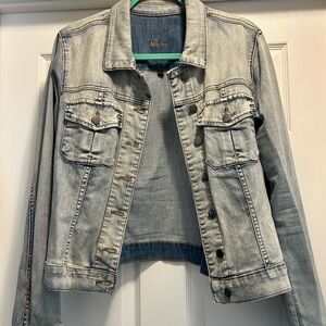 Kut from the Kloth Light Blue Jean Jacket